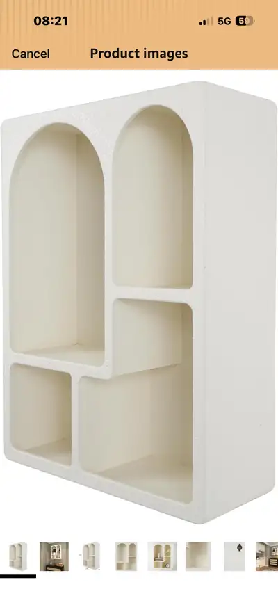 Wall Mounted Arch Display Shelf, View more