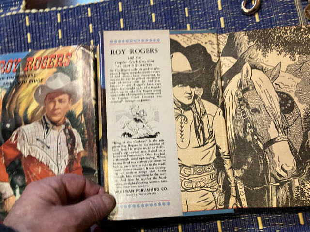 3 1950s Roy Rogers books with dust covers in Children & Young Adult in Thunder Bay - Image 3