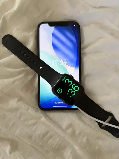 iPhone 12 and Apple Watch, View more