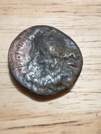 Large unattributed ancient Roman coin circa 3rd century