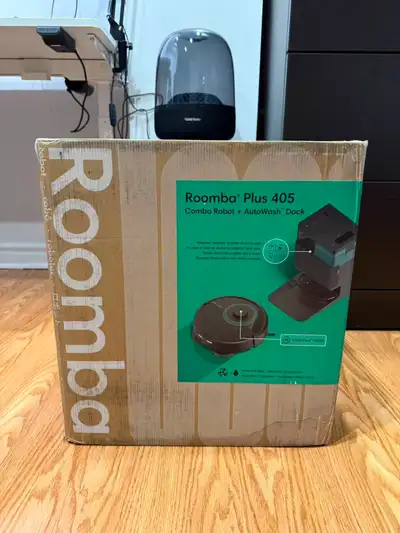 BNIB iRobot Roomba Plus 405 Combo Robot Vacuum & Mop + AutoWash, View more