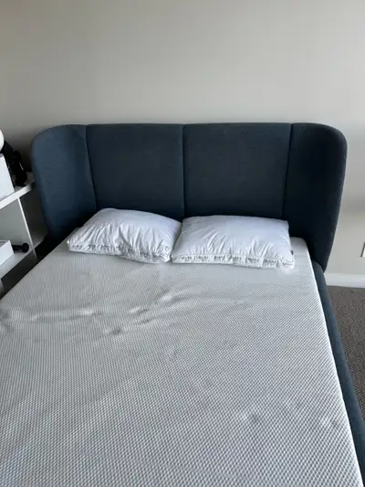 Queen Bed Frame + Mattress, View more