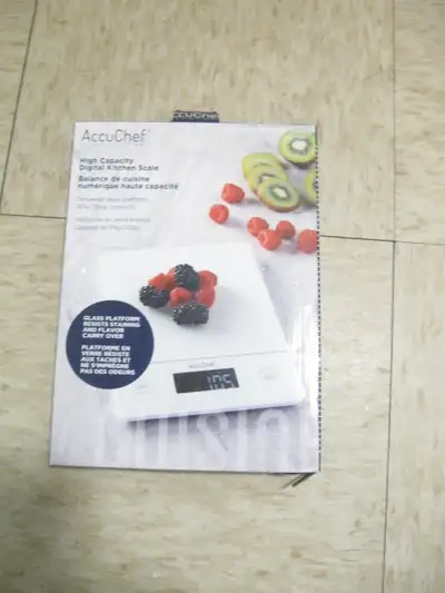 New AccuChef High-Capacity Digital Kitchen Scale, View more