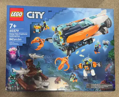 Lego City Deep Sea Explorer Submarine 60379, View more
