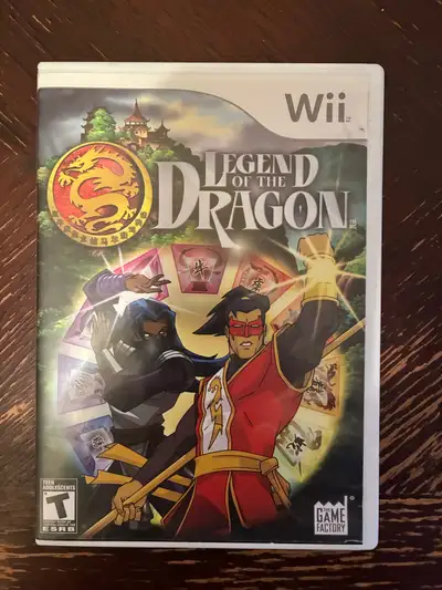 For sale is a copy of Legend of the Dragon on the Nintendo Wii. The disc is lightly scratched but wo...