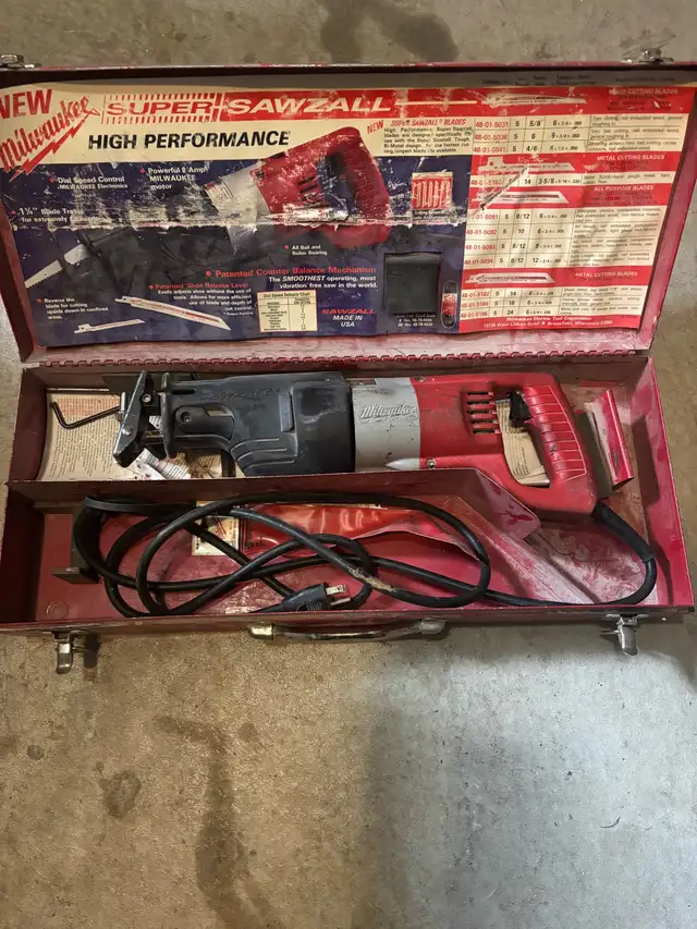 Milwaukee Sawzall  in Power Tools in Oshawa / Durham Region - Image 2