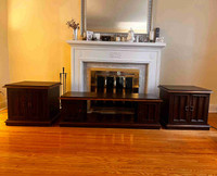 Coffee table and two end tables