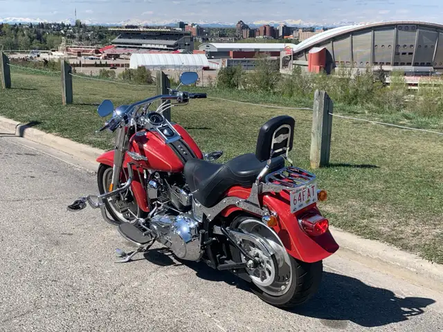 2008 Harley Davidson Fatboy in Street, Cruisers & Choppers in Calgary - Image 3