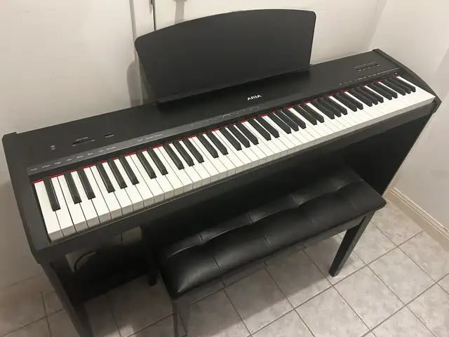ARIA weighted 88-key digital piano with CHAIRS in Pianos & Keyboards in City of Toronto - Image 2