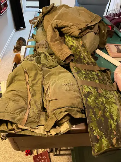 Mens and womens army surplus clothing, View more