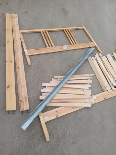 Double bed frame/Mattress, View more