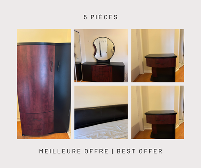 Berdroom Set | Ensemble de chambre à coucher, View more