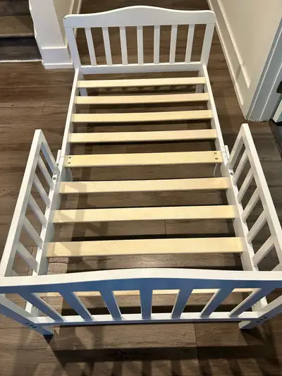 toddler bed frame $30, View more