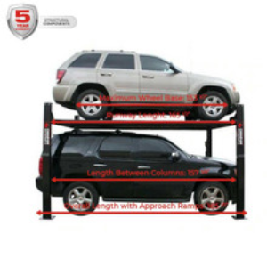 Our 4 Post parking lifts are a great addition to any residential garage. From sports car enthusiasts...