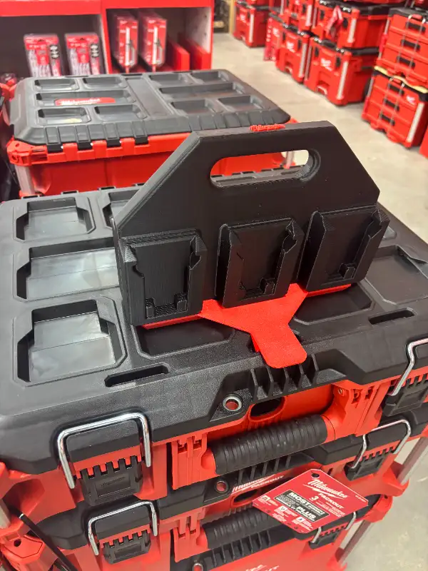 Milwaukee M18 Battery Caddy Holder 6-Pack (Custom), Packout in Power Tools in Markham / York Region - Image 7