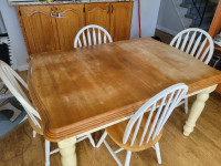 Dining room table & chairs