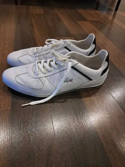 Lacoste leather white shoes, View more