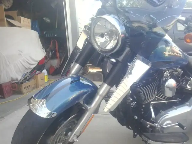 2014Harley Fatboy Touring  103 CI Big Twin Stage 1 Upgrades in Street, Cruisers & Choppers in Calgary - Image 6