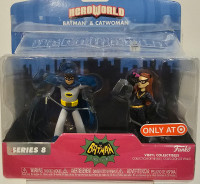 Funko HeroWorld Batman & Catwoman Series 8 Target Exclusive Acti