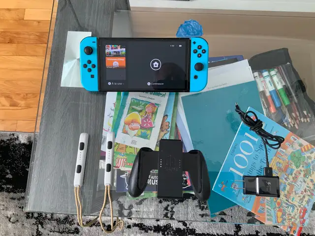 À vendre switch oled et trottinette . in Nintendo Switch in City of Montréal - Image 2