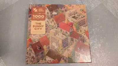 Five jigsaw puzzles, all in excellent condition from a smoke-free home. Usborne: $5 Cobble Hill & Ga...