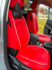 5 SEATS Leather Seat Coves, easy install.universal