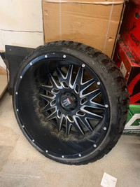 26x14 American truxx wheels and tires ford f150