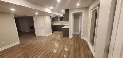 2 bedroom beautiful Walkout besment, with 1 full washroom 1 car parking Looking for couple Internati...