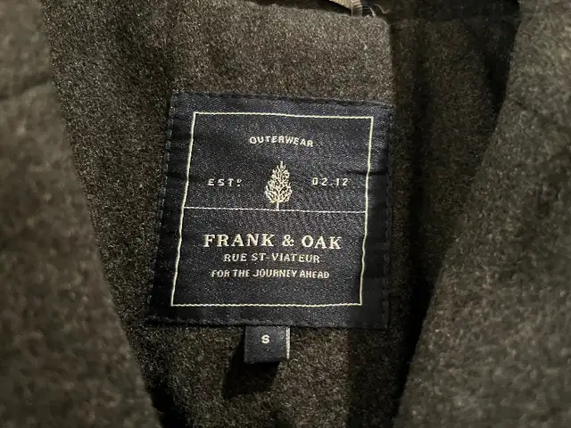 FRANK & OAK / Manteau en laine pour hommes / Wool men coat in Men's in City of Montréal - Image 6