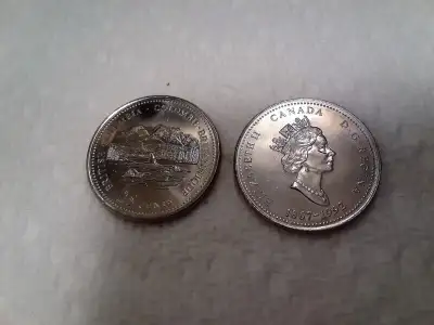 1992 CANADA 25¢ BRITISH COLUMBIA BRILLIANT UNCIRCULATED QUARTER We have about 10 of them for sale. A...