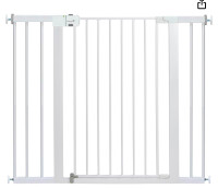 Safety 1st SecureTech Tall & Wide Pressure-Installed Metal Gate