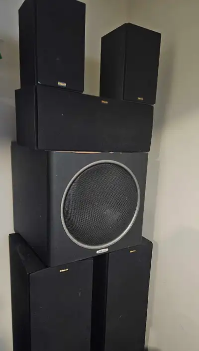 Klipsch 5.1 /Polk Audio Subwoofer (Preowned)), View more