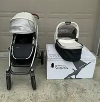 UppaBaby Vista Stroller - White with Box