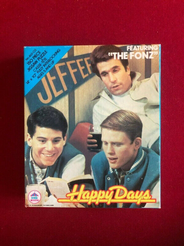 Happy Days items Mad magazine, Jigsaw puzzles, trading cards