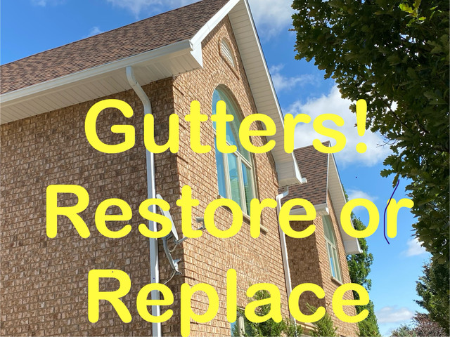 Clean,Repair, Replace! Gutters/Eavestrough! And more!  in Lawn, Tree Maintenance & Eavestrough in St. Catharines