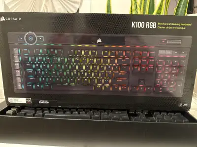Corsair K100 RGB Keyboard, View more