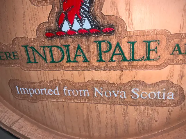 Vintage Alexander Keith Pale Ale Beer Bar sign Mint in Arts & Collectibles in Calgary - Image 8