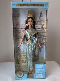 Barbie doll collectible Cambodia Dolls of the World
