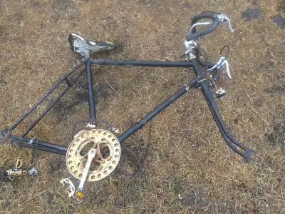old vintage road bike bicycle project for $20-LOTS of bikes here, View more