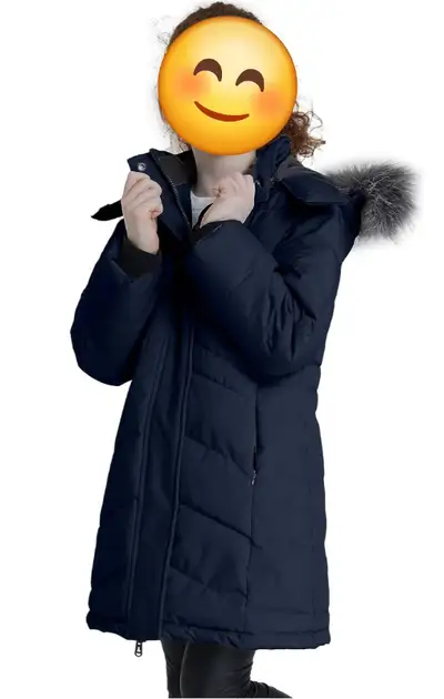 ZSHOW Girls' Winter Coat Puffer Jacket - size 8, Dark Blue, View more