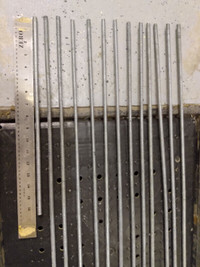 Tiges filetées 1/4''-20 x36'' (acier plaqué zinc)