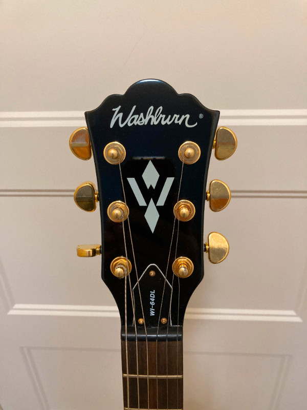 Washburn Idol WI-64 Blueburst Quilted Top dans Guitares  à Lac-Saint-Jean - Image 4