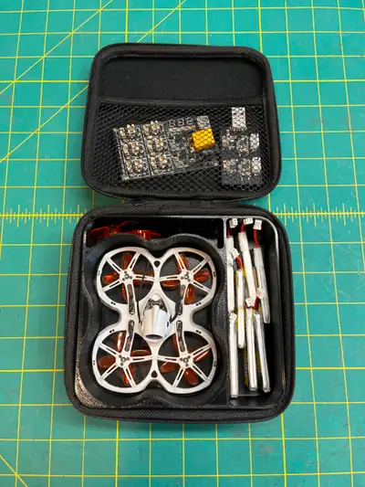 Comes with batteries and charger. Comes with power supply for 6 port charger. Extra props Take one o...