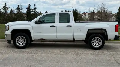 For Sale 2017 GMC Sierra 1500 Double Cab. 6.5 Bed, 4x4, 5.3 V8, Hard bed cover. Asking $16,900 obo....