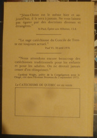 Le Catéchisme des provinces ecclésiastiques de Québec, Montréal