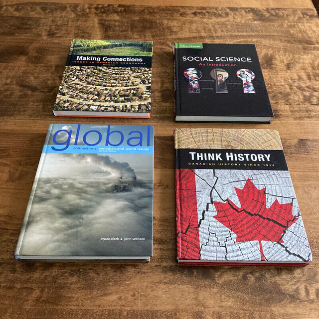 PEARSON & McGRAW High School Textbooks, Free Inner GTA Delivery in Textbooks in City of Toronto