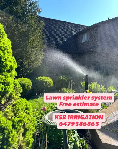 sprinkler system for lawn, View more