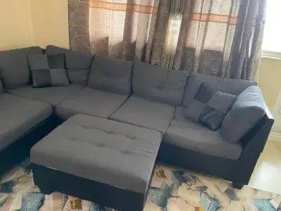 Sectional Couch - Used Great Price! $400 Free Carpet Included, View more
