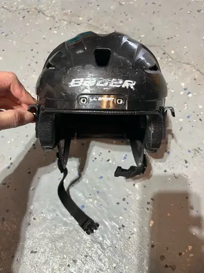 Bauer Lil' Sport Kids Hockey Helmet, Youth, Black, View more