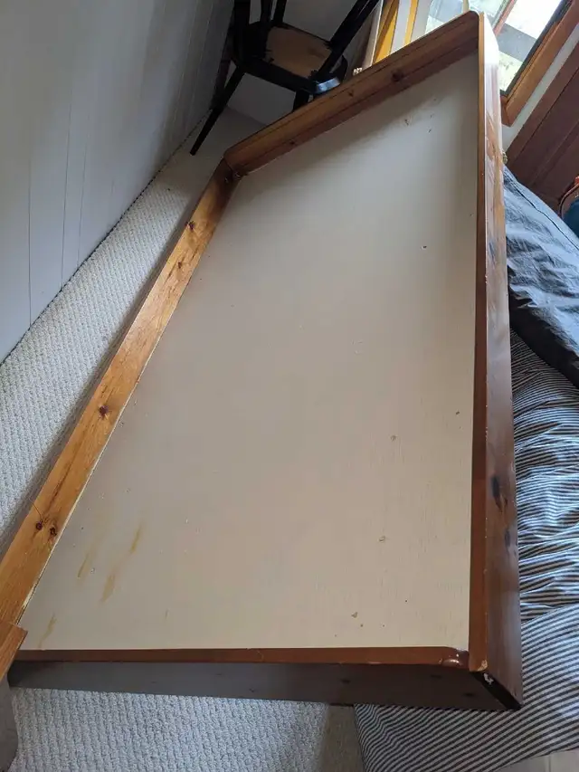 wooden bed frame in Beds & Mattresses in Kingston - Image 3